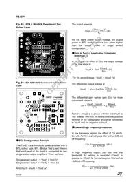 TS4871IQT Datasheet Page 20