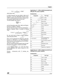 TS4871IQT Datasheet Page 23