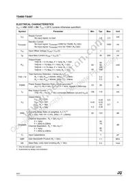 TS487IST Datasheet Page 4