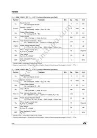 TS4890IQT Datasheet Page 4