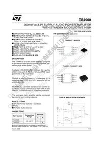 TS4900ID Datasheet Cover