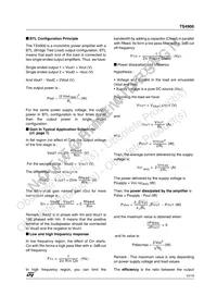 TS4900ID Datasheet Page 15