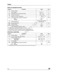 TS4902IDT Datasheet Page 2