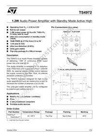 TS4972EIJT Datasheet Cover