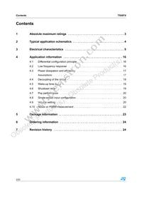 TS4974IQT Datasheet Page 2