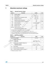 TS4974IQT Datasheet Page 3