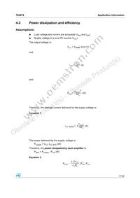 TS4974IQT Datasheet Page 17