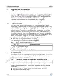 TS4975EIJT Datasheet Page 22