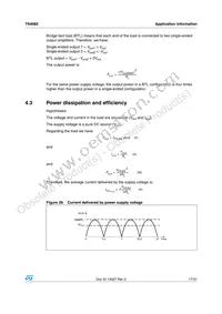 TS4982IQT Datasheet Page 17