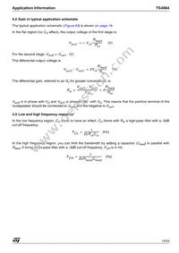 TS4984IQT Datasheet Page 19