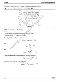 TS4984IQT Datasheet Page 20