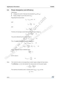 TS4985EIJT Datasheet Page 20