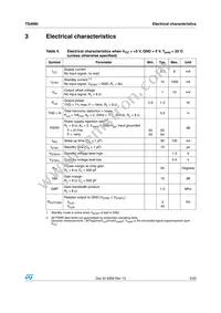 TS4990ID Datasheet Page 5