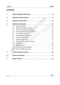 TS4998IQT Datasheet Page 2