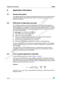 TS4998IQT Datasheet Page 20