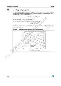 TS4998IQT Datasheet Page 22