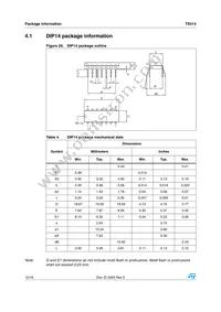 TS514IN Datasheet Page 12