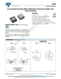 TS53YL504MR10 Datasheet Cover