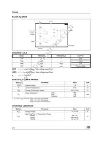 TS555IPT Datasheet Page 2