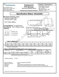 TS600-200-RA-B-0.5-2 Datasheet Cover