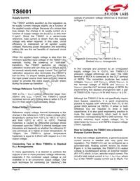 TS6001BIG325T Datasheet Page 8