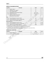 TS613IDWT Datasheet Page 2