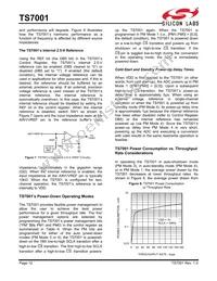 TS7001IM8T Datasheet Page 12