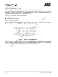 TS80C31X2-LCB Datasheet Page 12