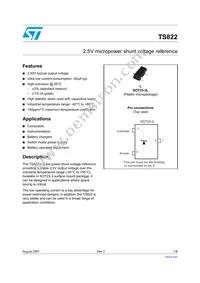 TS822IZ-AP Datasheet Cover