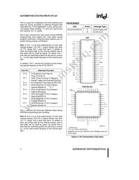 TS87C51FA24SF76 Datasheet Page 4