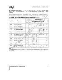 TS87C51FA24SF76 Datasheet Page 11