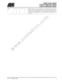 TS87C51RD2-LCMD Datasheet Page 7