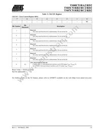 TS87C51RD2-LCMD Datasheet Page 13