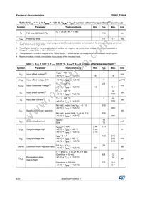 TS882IYST Datasheet Page 6