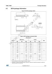 TS882IYST Datasheet Page 19