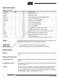 TS88915TVW70 Datasheet Page 4