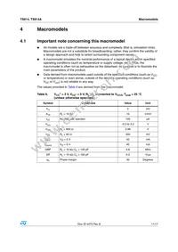 TS914IN Datasheet Page 11