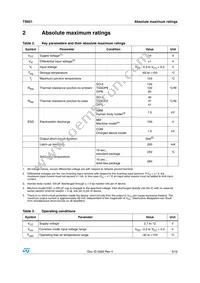 TS921IN Datasheet Page 3