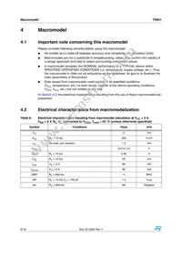 TS921IN Datasheet Page 8