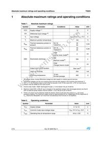 TS925IDT Datasheet Page 2