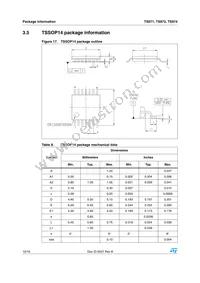 TS971IYDT Datasheet Page 12