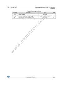 TS972IYPT Datasheet Page 5