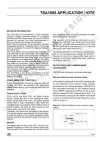 TSA1005-40IFT Datasheet Page 14