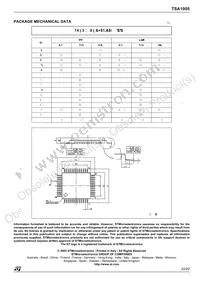 TSA1005-40IFT Datasheet Page 22