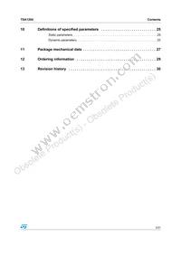 TSA1204IFT Datasheet Page 3