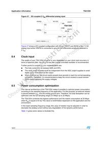 TSA1204IFT Datasheet Page 18