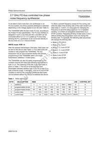 TSA5059ATS/C1 Datasheet Page 6