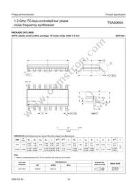 TSA5060ATS/C1 Datasheet Page 18