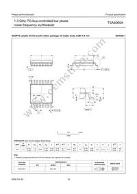 TSA5060ATS/C1 Datasheet Page 19