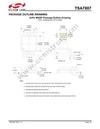 TSA7887BRZ-REEL Datasheet Page 19